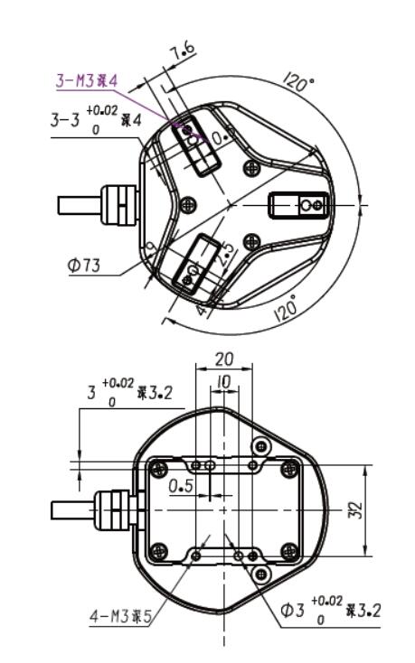 3 gripper méar méid 3