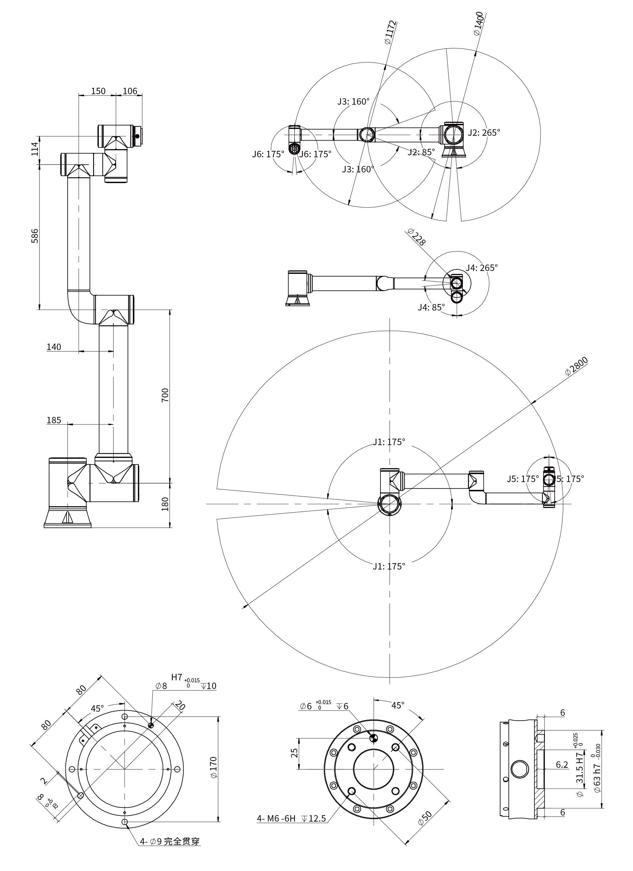 S1400 robotické rameno cobota