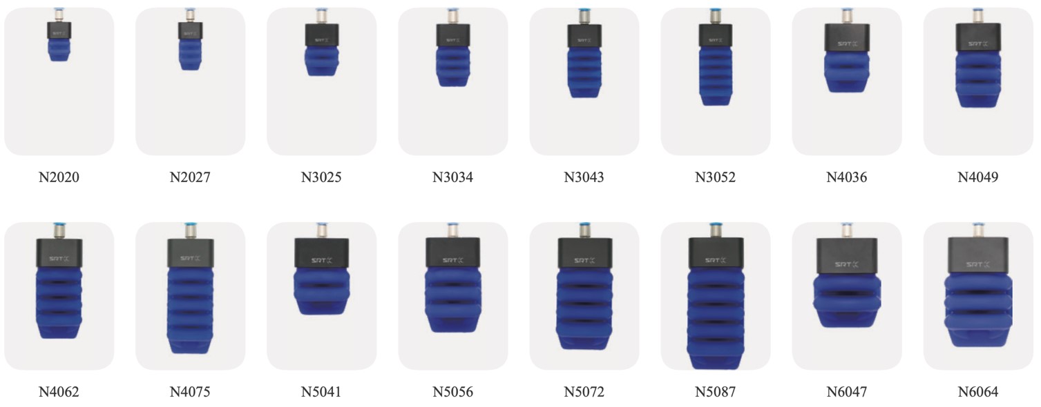 Li-Module tsa Monoana oa Soft Finger Grippers