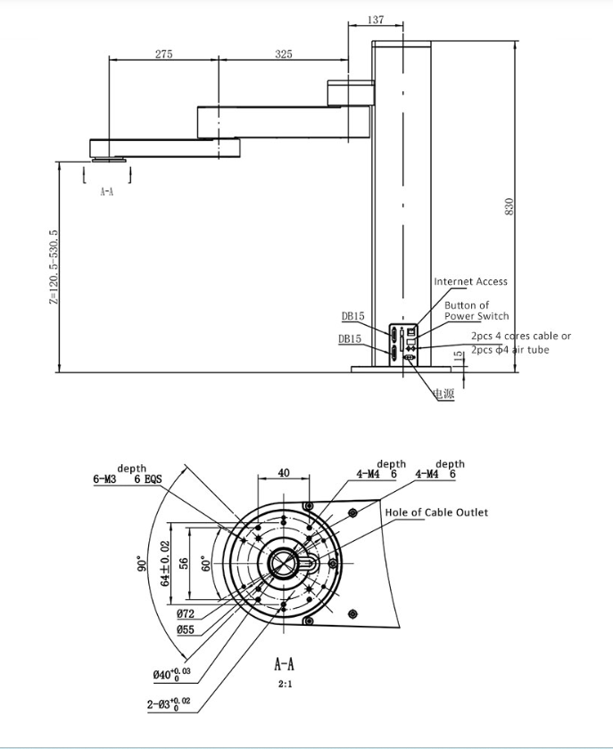 Z arm 4160 robot arm 11