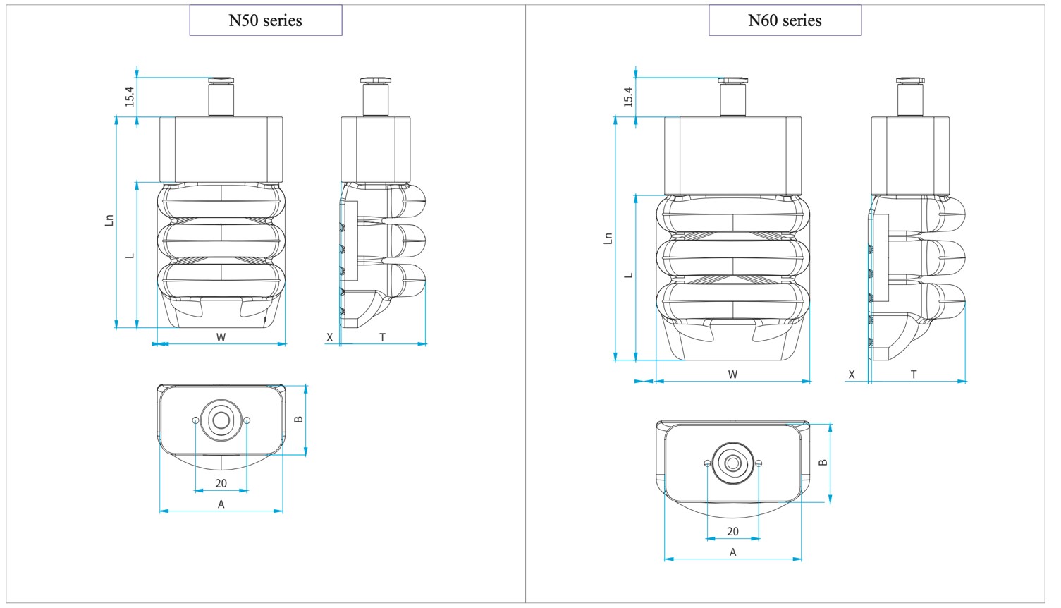 module de doigt souple