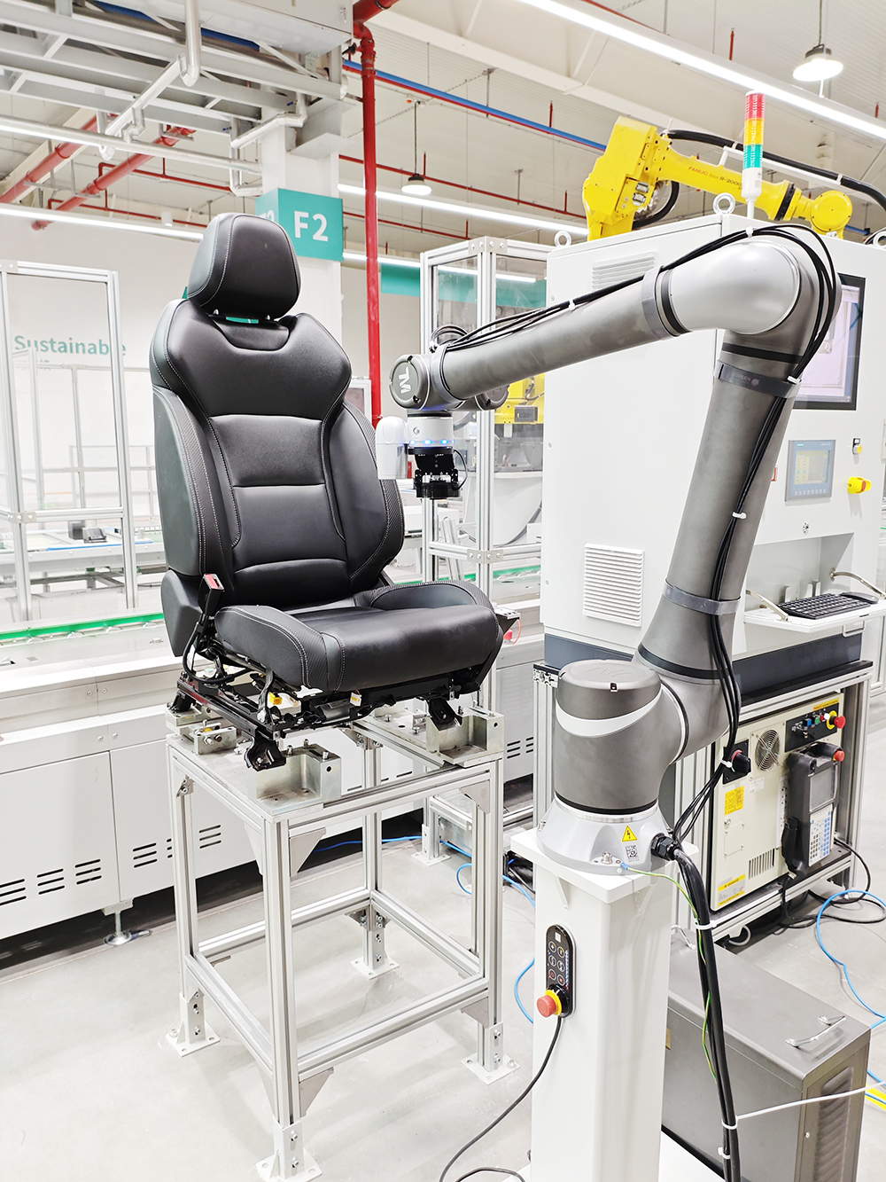 Car seat surface defect detection